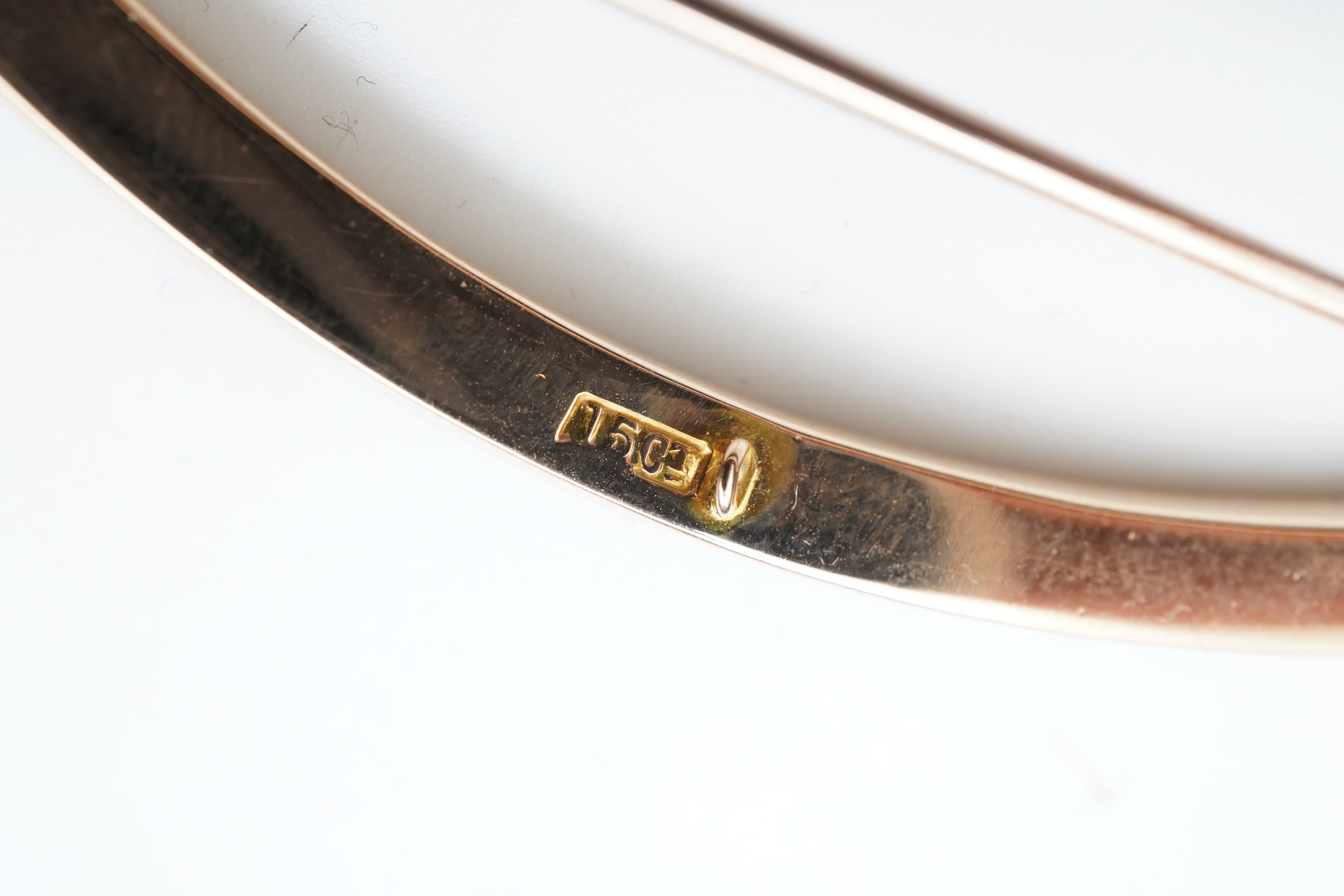 A late Victorian garnet brooch, late 19th century